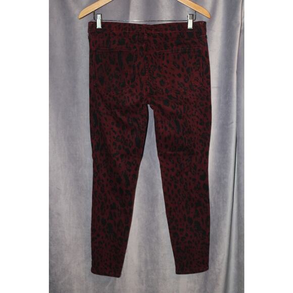 Cookie Johnson Leopard Skinny Jeans Animal Print Cheetah Woman 8/29 - Picture 5 of 7